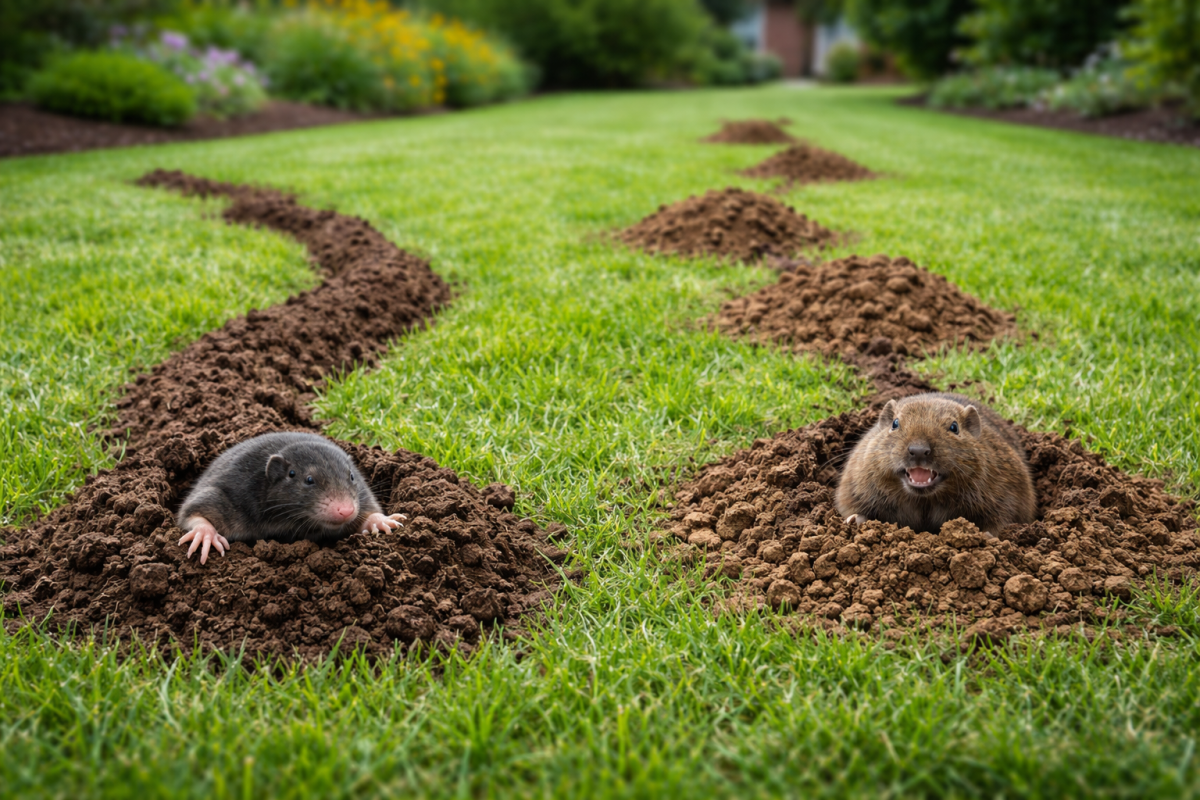 Mole & Gopher Control in Greenwood IN | Trapping Services | Bug Off Indy